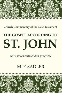 portada The Gospel According to St. John (in English)