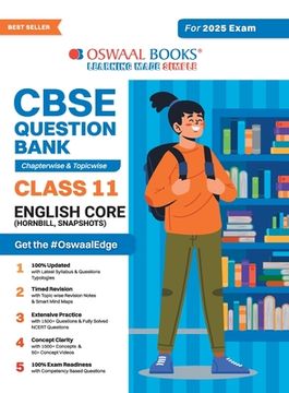 portada Oswaal CBSE Question Bank Class 11 English Core, Chapterwise and Topicwise Solved Papers For 2025 Exams