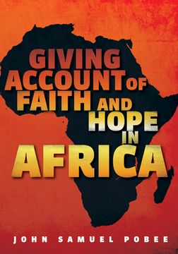 portada Giving Account of Faith and Hope in Africa (in English)