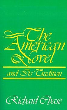 portada The American Novel and its Tradition (en Inglés)