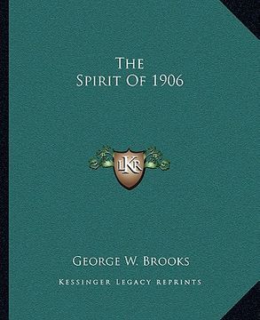portada the spirit of 1906 (en Inglés)