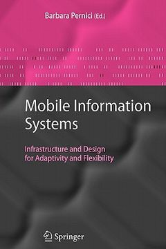 portada mobile information systems: infrastructure and design for adaptivity and flexibility