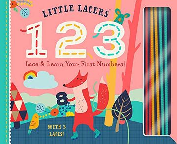 portada Little Lacers: 123: Lace & Learn Your First Numbers! 