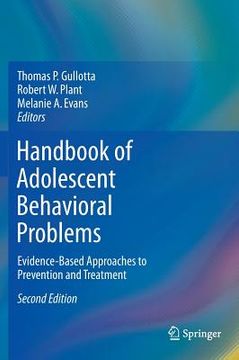 portada Handbook of Adolescent Behavioral Problems: Evidence-Based Approaches to Prevention and Treatment (en Inglés)