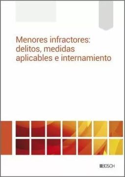 portada Menores Infractores: Delitos, Medidas Aplicables e Internamiento (in Spanish)