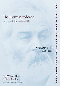 portada the correspondence, volume 3: 1876-1885 (en Inglés)