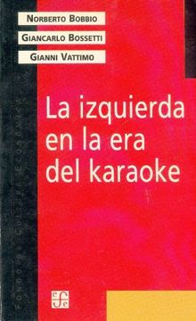 portada La Izquierda En La Era Del Karaoke (in Spanish)