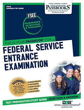 portada Federal Service Entrance Examination (Fsee) (en Inglés)