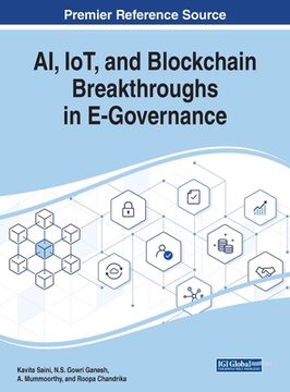 portada AI, IoT, and Blockchain Breakthroughs in E-Governance (in English)