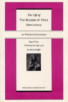 portada the life and regimen of the blessed and holy syncletica: part two: a study of the life