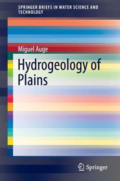 portada Hydrogeology of Plains