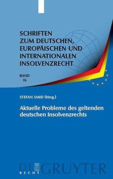 portada Aktuelle Probleme des Geltenden Deutschen Insolvenzrechts (Schriften zum Deutschen, Europ Ischen und Internationalen in) (in German)