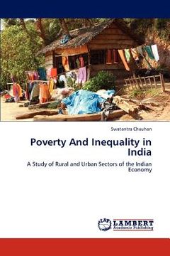 portada poverty and inequality in india (en Inglés)