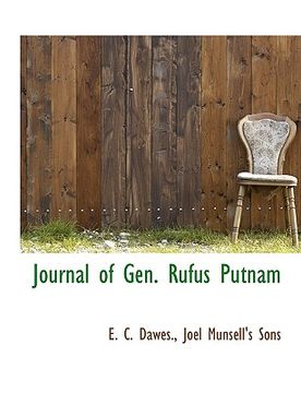 portada journal of gen. rufus putnam