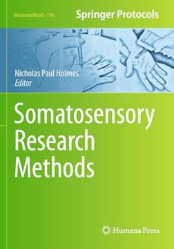 portada Somatosensory Research Methods (Neuromethods, 196) (en Inglés)