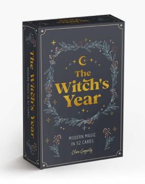 portada The Witch'S Year Card Deck: Modern Magic in 52 Cards (en Inglés)
