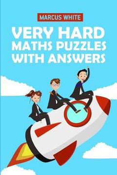 portada Very Hard Maths Puzzles With Answers: Sujiken Puzzles (en Inglés)