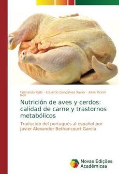 portada Nutrición de Aves y Cerdos: Calidad de Carne y Trastornos Metabólicos (in Spanish)