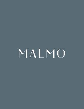 portada Malmo: A Decorative Book │ Perfect for Stacking on Coffee Tables & Bookshelves │ Customized Interior Design & Hom (en Inglés)
