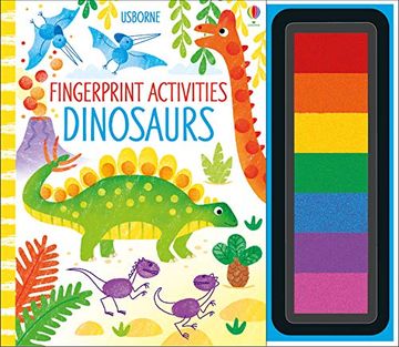 portada Fingerprint Activities Dinosaurs (en Inglés)