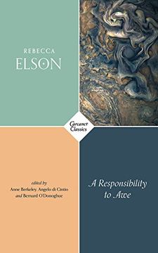 portada A Responsibility to awe (Carcanet Classics) (in English)