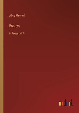 portada Essays: in large print (in English)