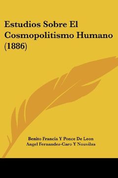 portada Estudios Sobre el Cosmopolitismo Humano (1886)