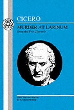 portada cicero: murder at larinum (en Inglés)