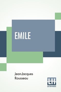 portada Emile: Translated By Barbara Foxley