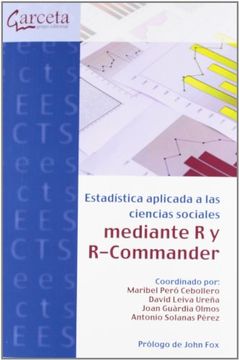 portada Estadística Aplicada a las Ciencias Sociales con r y R-Commander (in Spanish)