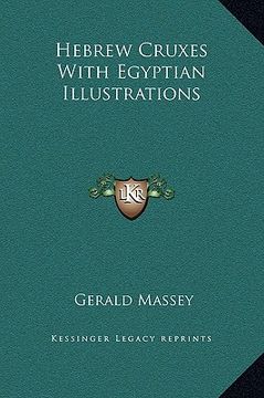 portada hebrew cruxes with egyptian illustrations (en Inglés)