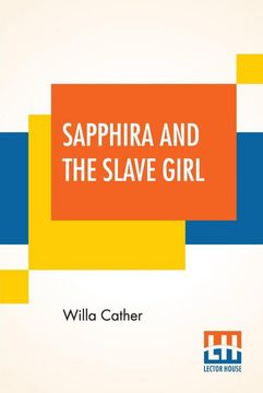 portada Sapphira and the Slave Girl (in English)