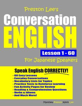 portada Preston Lee's Conversation English For Japanese Speakers Lesson 1 - 60 (en Inglés)