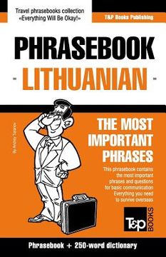 portada English-Lithuanian phrasebook & 250-word mini dictionary (en Inglés)