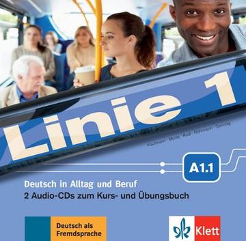 portada Linie 1 a1: 2 Audio-Cds zum Kurs- und Übungsbuch, Teil 1 (en Alemán)
