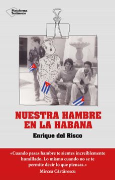 portada Nuestra Hambre En La Habana (in Spanish)