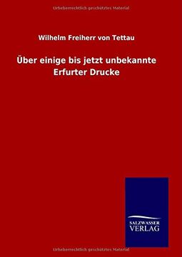 portada Über einige bis jetzt unbekannte Erfurter Drucke