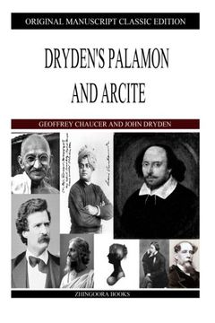 portada Dryden's Palamon And Arcite