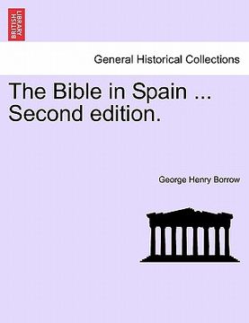 portada the bible in spain ... second edition. (in English)
