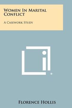 portada women in marital conflict: a casework study (en Inglés)