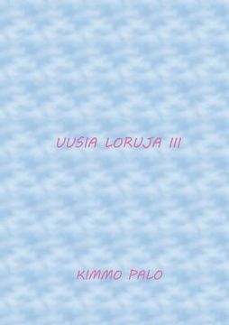 portada Uusia loruja III: 50 lorua vuodelta 2019 (en Finlandés)