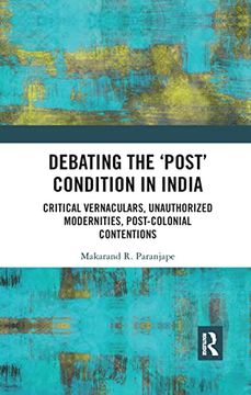 portada Debating the 'post' Condition in India (en Inglés)