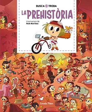 portada Busca i Troba. La Prehistòria (Llibres D'Activitats) (en Catalá)