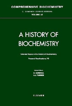 portada selected topics in the history of biochemistry. personal recollections. vii: personal recollections. vii (en Inglés)
