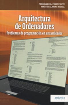 portada arquitectura de ordenadores: problemas de programación en ensamblador (in Spanish)