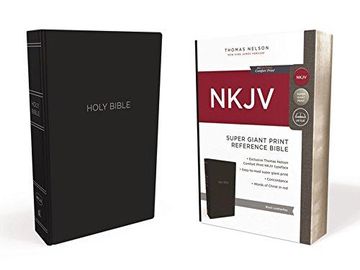 portada NKJV REFERENCE BIBLE SUPER GIANT PRINT LEATHER Format: Slides (en Inglés)