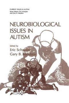 portada Neurobiological Issues in Autism (in English)