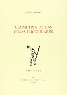 portada Geometria de las cosas irregulares (Adonais) (Spanish Edition)