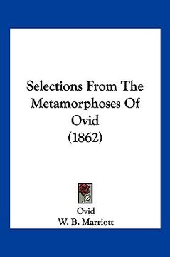 portada selections from the metamorphoses of ovid (1862) (in English)