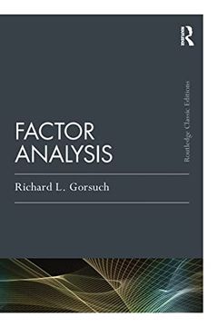 portada Factor Analysis: Classic Edition (Psychology Press & Routledge Classic Editions) (en Inglés)